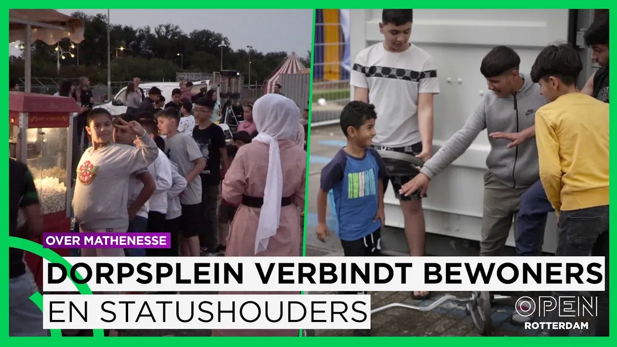 Dorpsplein verbindt bewoners met statushouders op boot Silja Europa