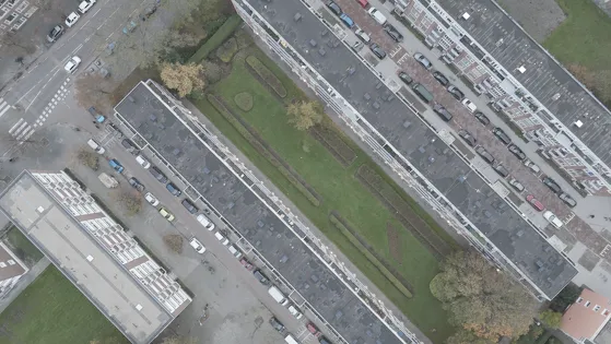 Aanpak binnentuinen Schepenbuurt