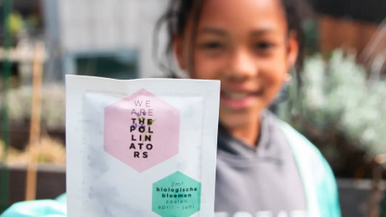 Voer de Bij Bij - Gratis inheemse bloemzaden