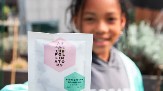 Voer de Bij Bij - Gratis inheemse bloemzaden