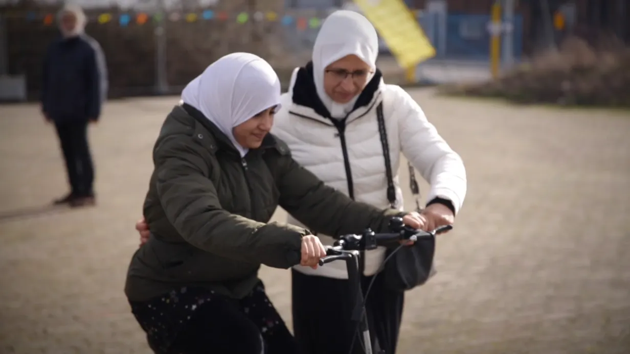 Fietslessen voor nieuwe Nederlanders