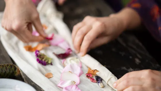 OpknapStation | Tie-dye met natuurlijke materialen