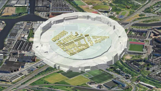 Rondlopen in een virtuele wijk: Mathenesse wordt nagebouwd in 3D