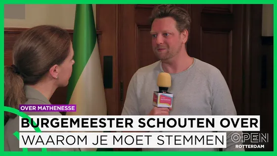 Burgemeester Schouten over waarom je moet stemmen