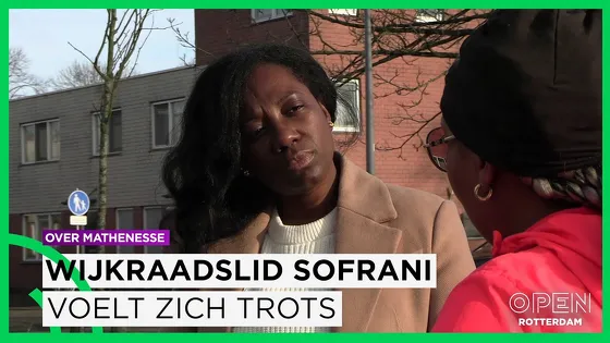 Wijkraadslid Sofrani voelt zich trots: ‘Leuk om verschil te kunnen maken in Mathenesse’