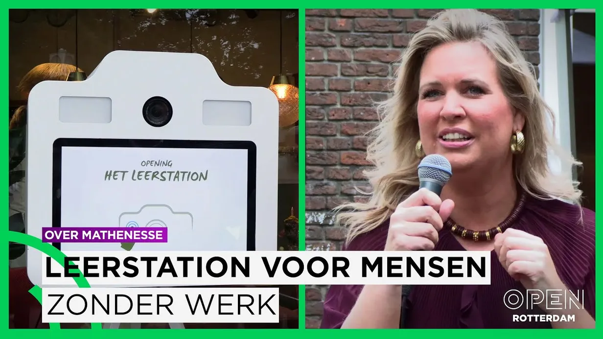 Marianne opent leerstation in Mathenesse: koffie en kansen voor iedereen in de wijk