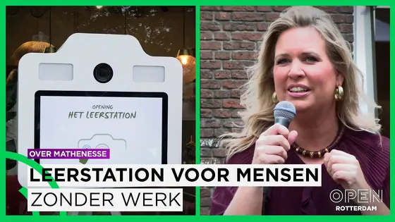 Marianne opent leerstation in Mathenesse: koffie en kansen voor iedereen in de wijk