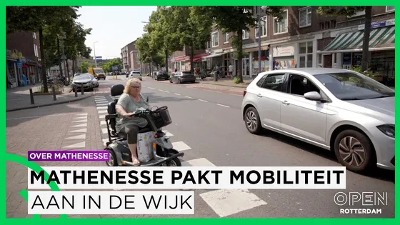 Mathenesse pakt mobiliteit aan in de wijk
